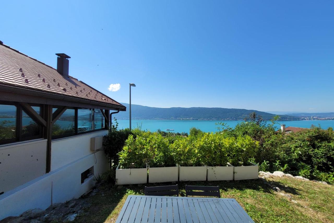 Maisonnette Vue Panoramique Lac D'Annecy ヴェリエ・デュ・ラック エクステリア 写真