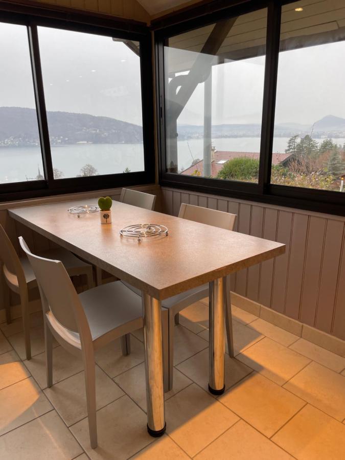 Maisonnette Vue Panoramique Lac D'Annecy ヴェリエ・デュ・ラック エクステリア 写真