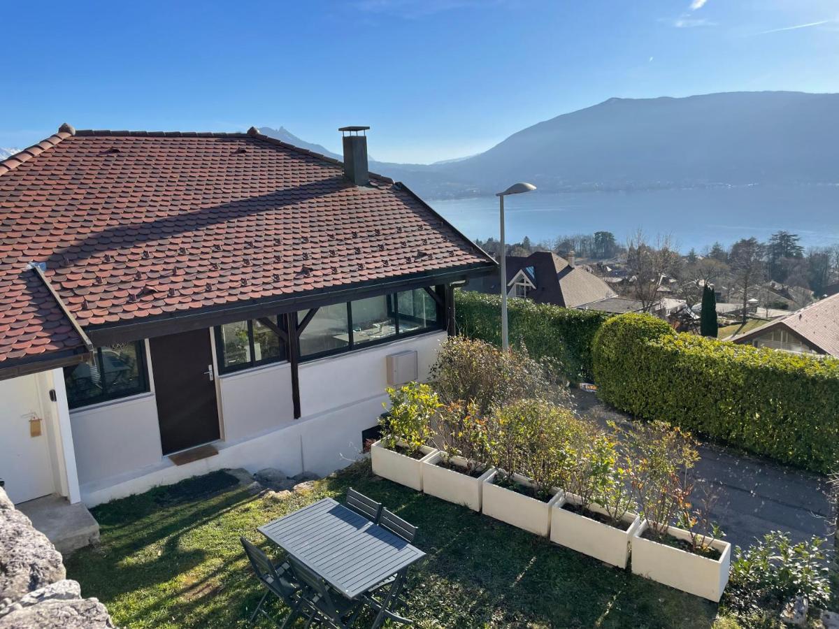 Maisonnette Vue Panoramique Lac D'Annecy ヴェリエ・デュ・ラック エクステリア 写真